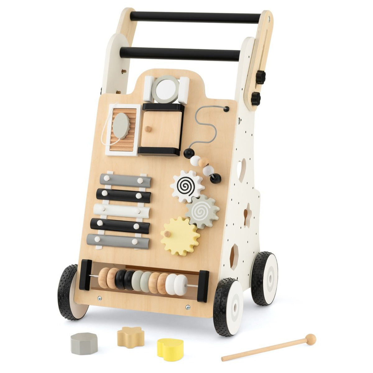 Push and Pull Learning Activity Walker with Double Handles Baby Toddler