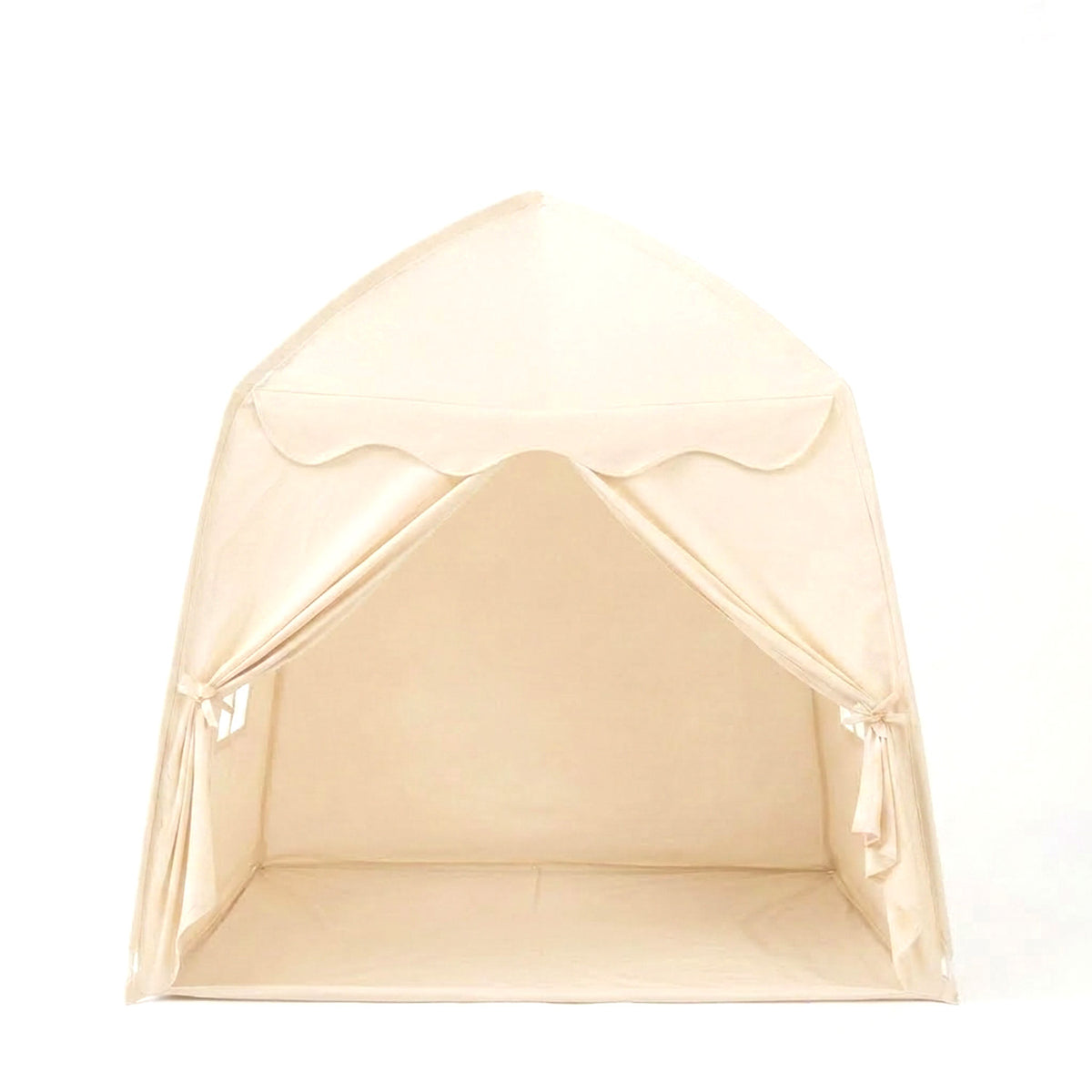 Large Kids Tent with Bright Lights and Flags for Aged 3 Years Old Play Toy