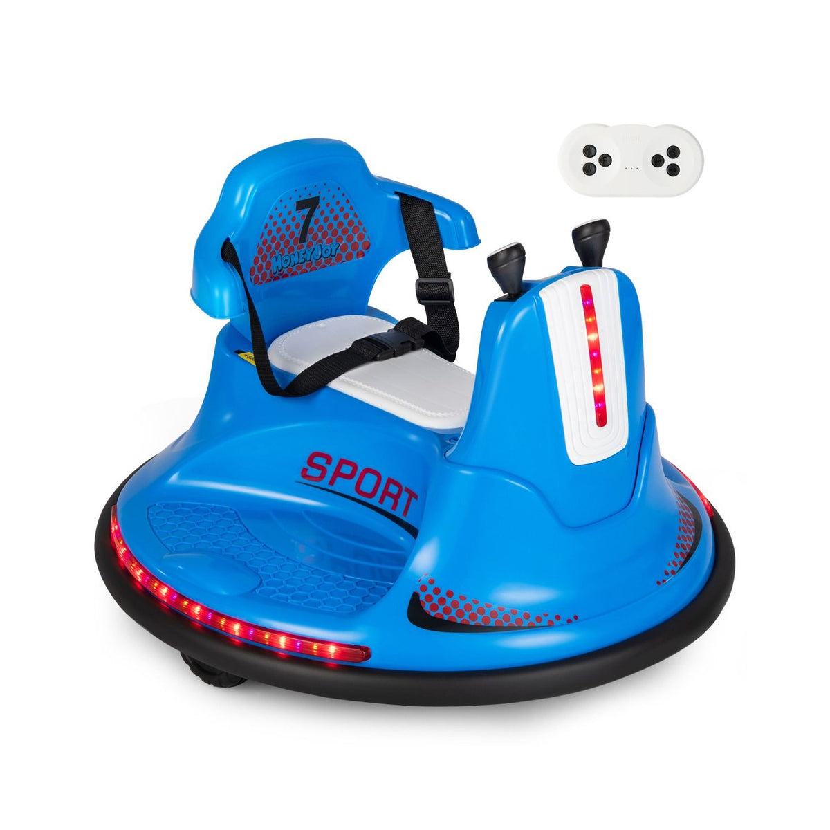 Electric Bumper Car with Built in Music for Kids Toddler Ride On Toy