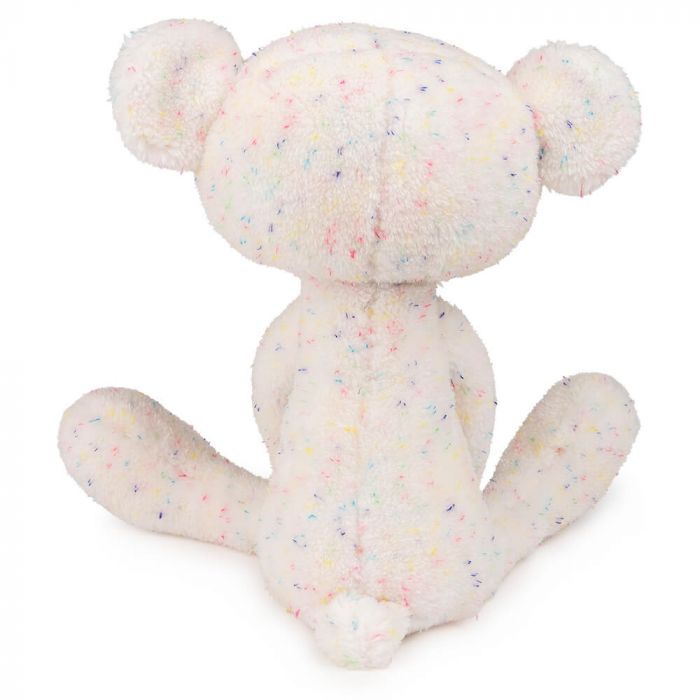 Gund Toothpick Confetti Bear Plush Toy Soft White Patterned GUND Quality Cuddly