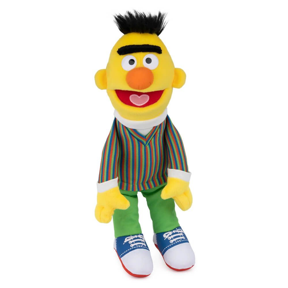 Gund Bert Plush 30cm Soft Sesame Street Character Toy