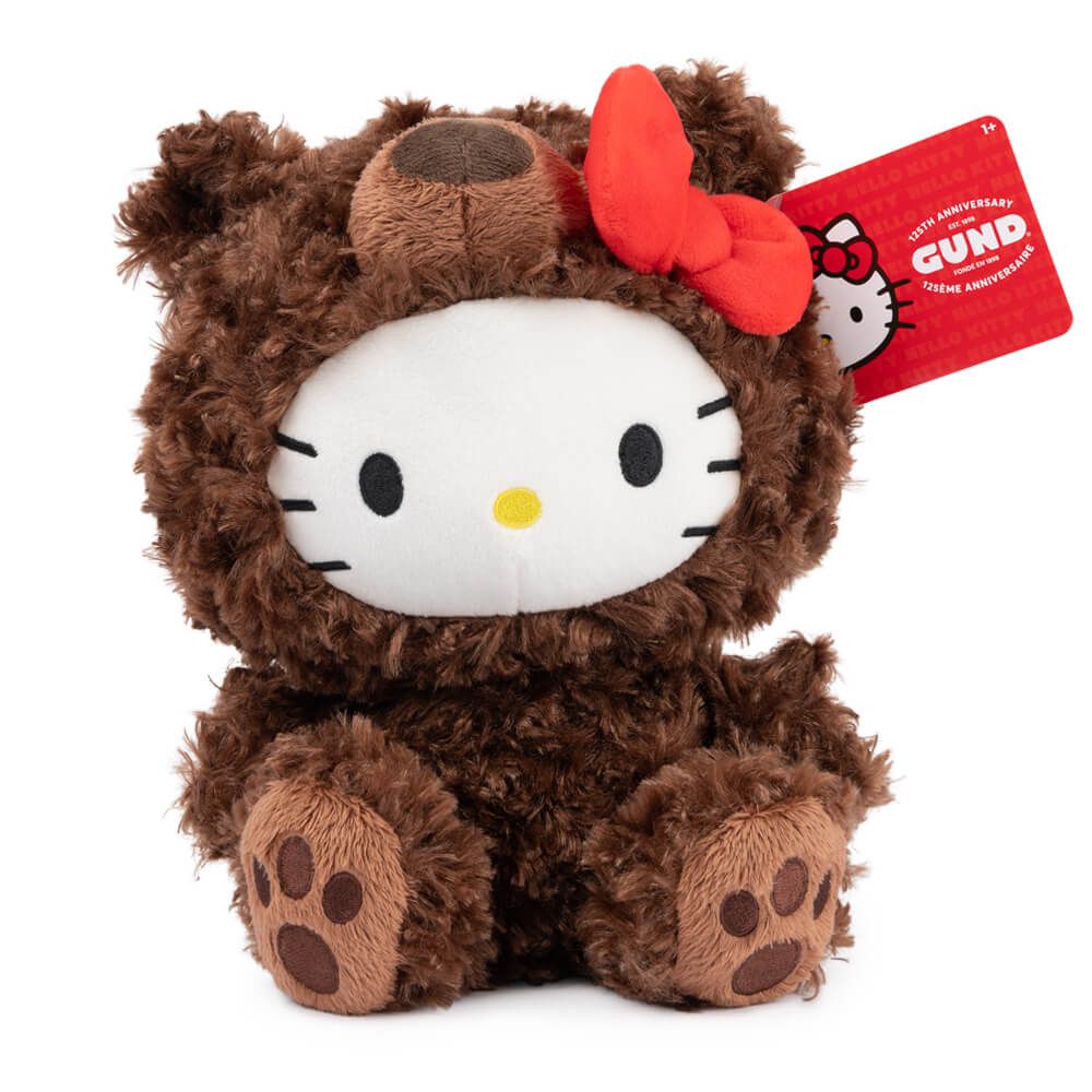 Hello Kitty and Friends x Gund Philbin 25cm Bear Large Seated Soft Toy 1+ Year