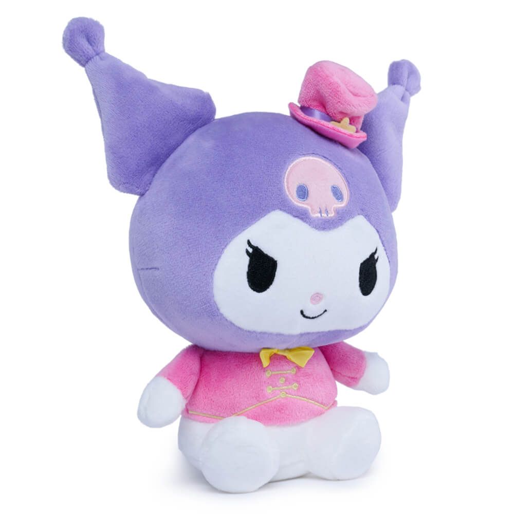 Hello Kitty and Friends Kuromi Small Plush with Pink Jacket & Jester Hat 1+ Year