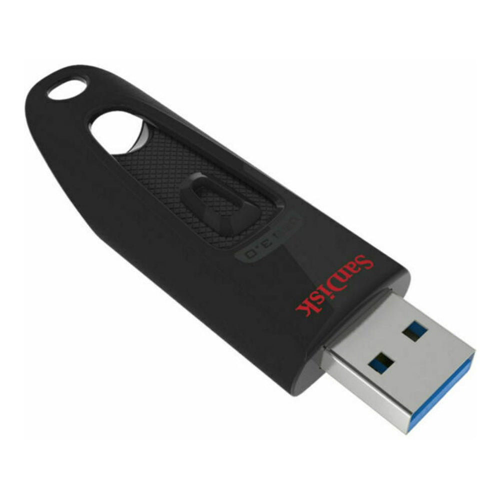 SanDisk Ultra 32GB USB 3.0 Fast Flash Drive Up to 130MB/s with SecureAccess Password Protected Black