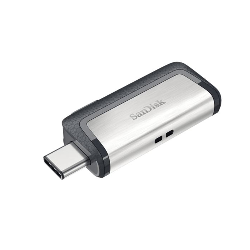 SanDisk Ultra Dual Drive Go 2-in-1 USB-C USB-A Flash Drive 128GB 150MB/s USB 3.1 Swivel for Android Smartphones Tablets