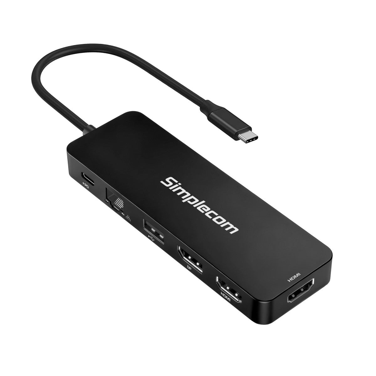 Simplecom 11 in 1 USB C Docking Station Triple Display MST Dual HDMI DP 4K 60Hz Gigabit Ethernet 100W Power Delivery