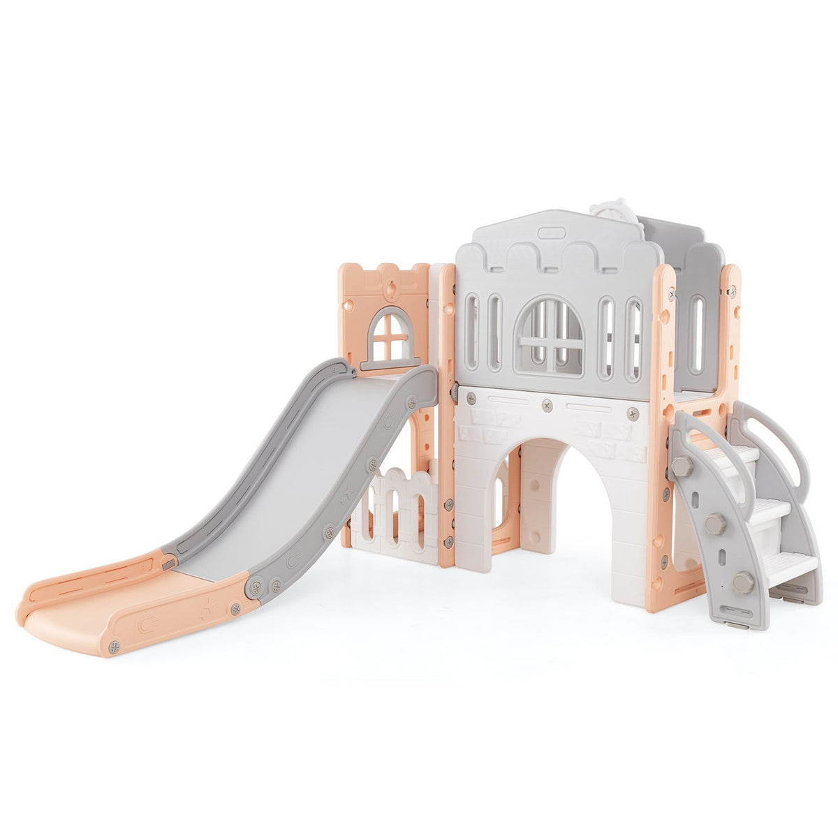 9 in 1 Baby Indoor Playground Toddler Slide and Climber Playset for Kids