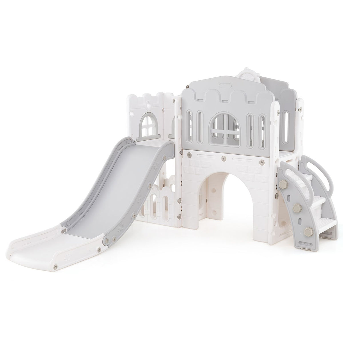 9 in 1 Baby Indoor Playground Toddler Slide and Climber Playset for Kids