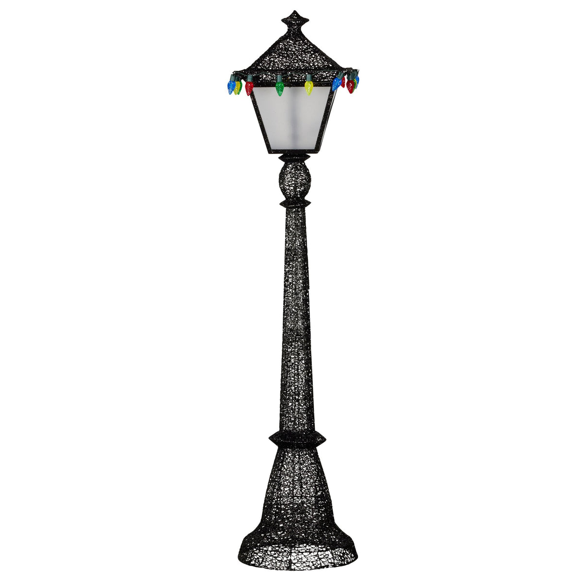 Christmas Lamp Post Display 183cm 140 Warm White LED C9 Lights Indoor Outdoor