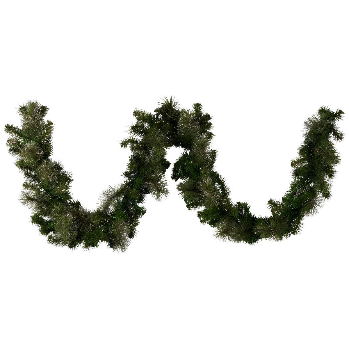 Pre-Lit Christmas Garland 2.7m Glitter Gold Pine 70 LED Multi Function Timer