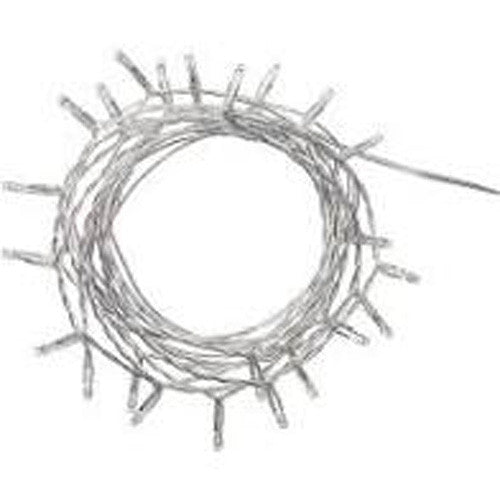 Plain Bulb Fairy String Lights LED Battery Powered 20 Bulbs 3m Arctic White