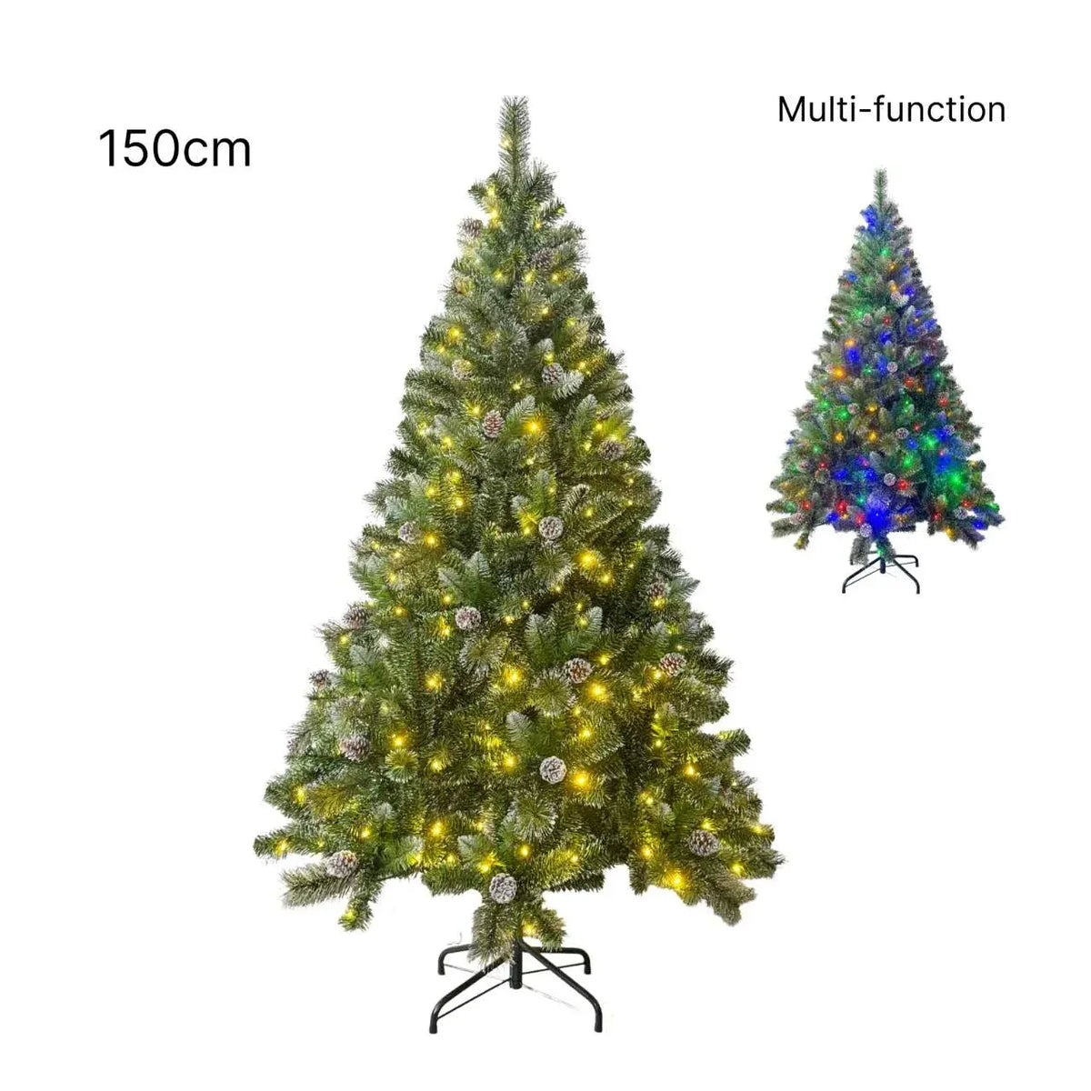 Frost LED Christmas Tree Multi Function 450 LED 150cm