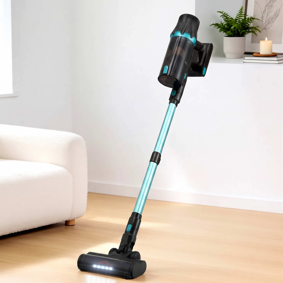 DEVANTI 30000Pa Cordless Stick Vacuum Cleaner 4-in-1 Handheld Green