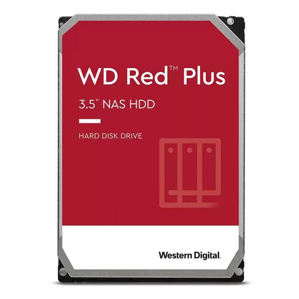 Western Digital Plus 6TB 3.5" SATA NAS Hard Drive Red
