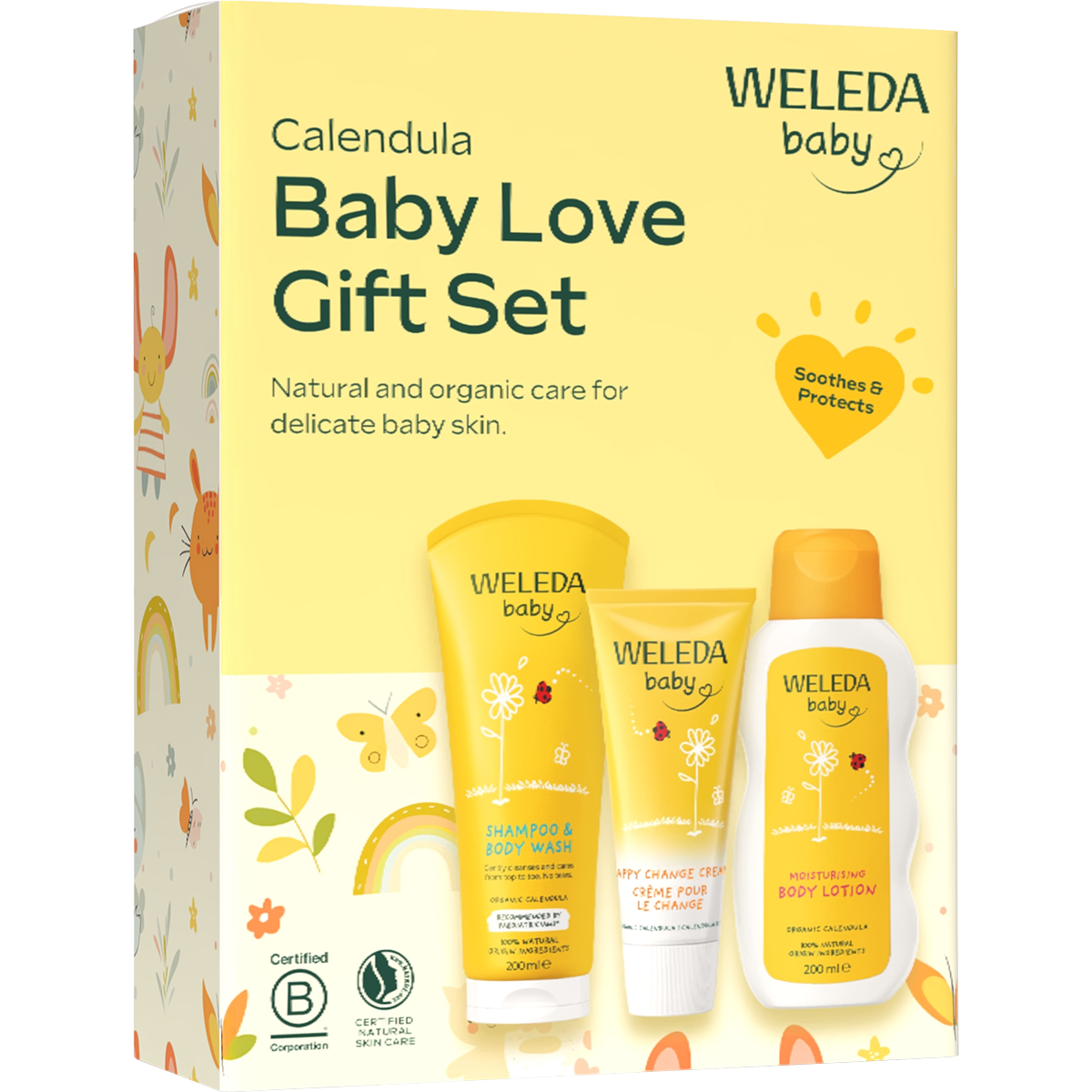 Weleda Baby Love Gift Set Calendula 3pk
