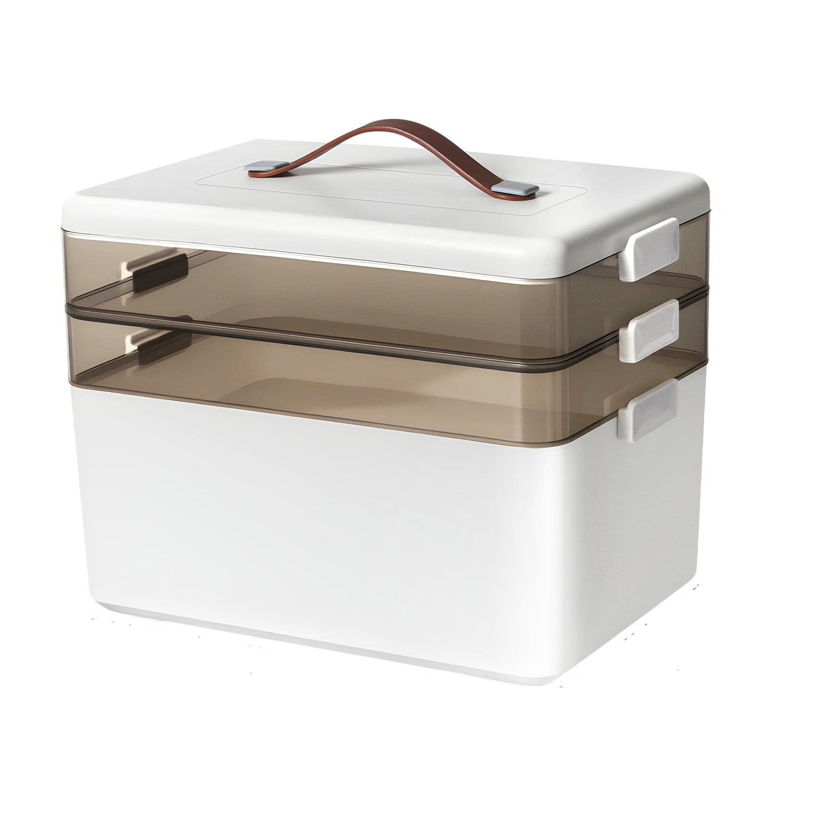 Levede Medical Storage Box Three Layer Medicine Case