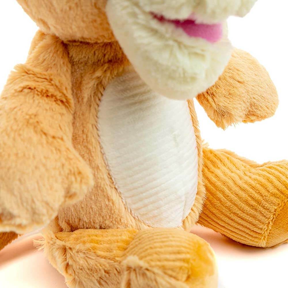 Winnie The Pooh Tigger Soft Toy Beanie Plush Machine Washable Crinkle Jingle