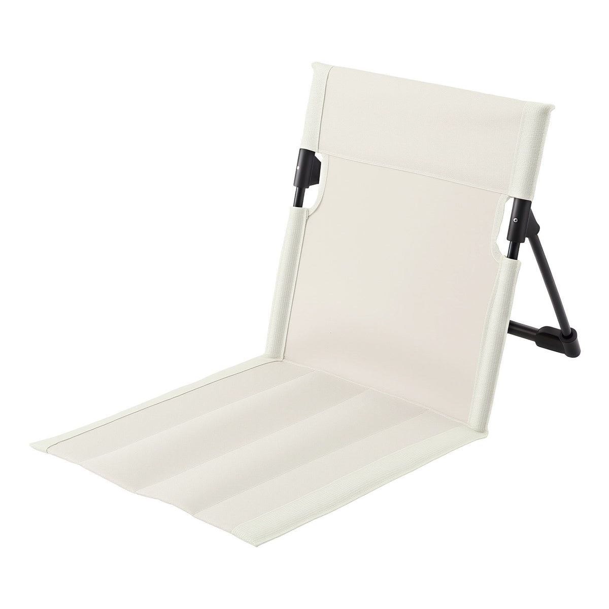 Weisshorn Foldable Camping Chair Oxford Aluminum Alloy Backrest 70kg Beige