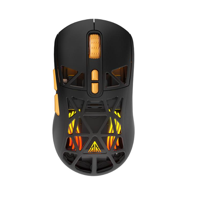 SOLAKAKA SM802 Pro Tri-Mode Gaming Mouse RGB 24000 DPI Hotswap Black