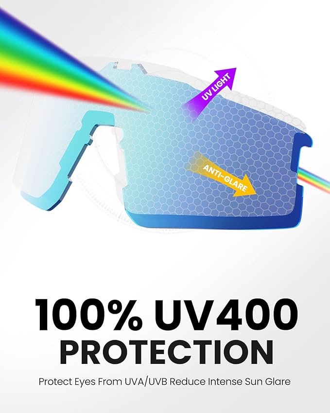 OutdoorMaster Hawk II Polarised Sunglasses White TR90 UV400 Cat.3