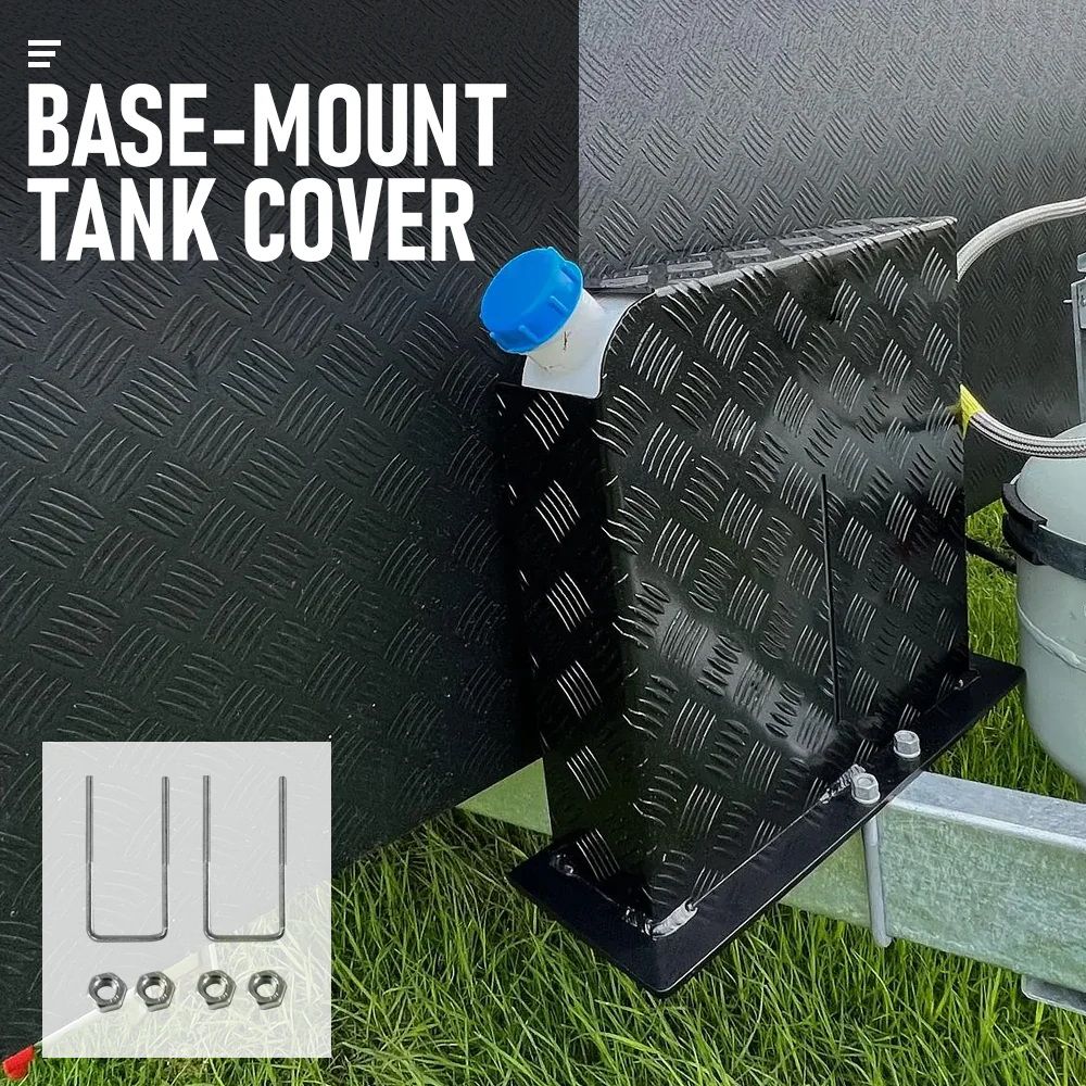 Alpen 2mm Aluminum Diesel Heater Fuel Tank Cover Left Side 10L 15L Tanks