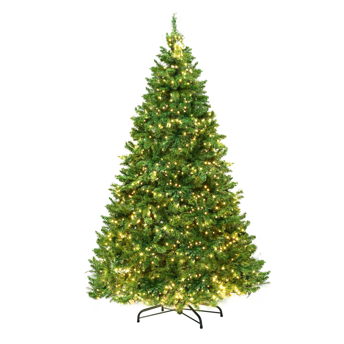 Jingle Jollys Christmas Tree 2.7m 1800 LEDs 1831 Tips 8 Light Modes