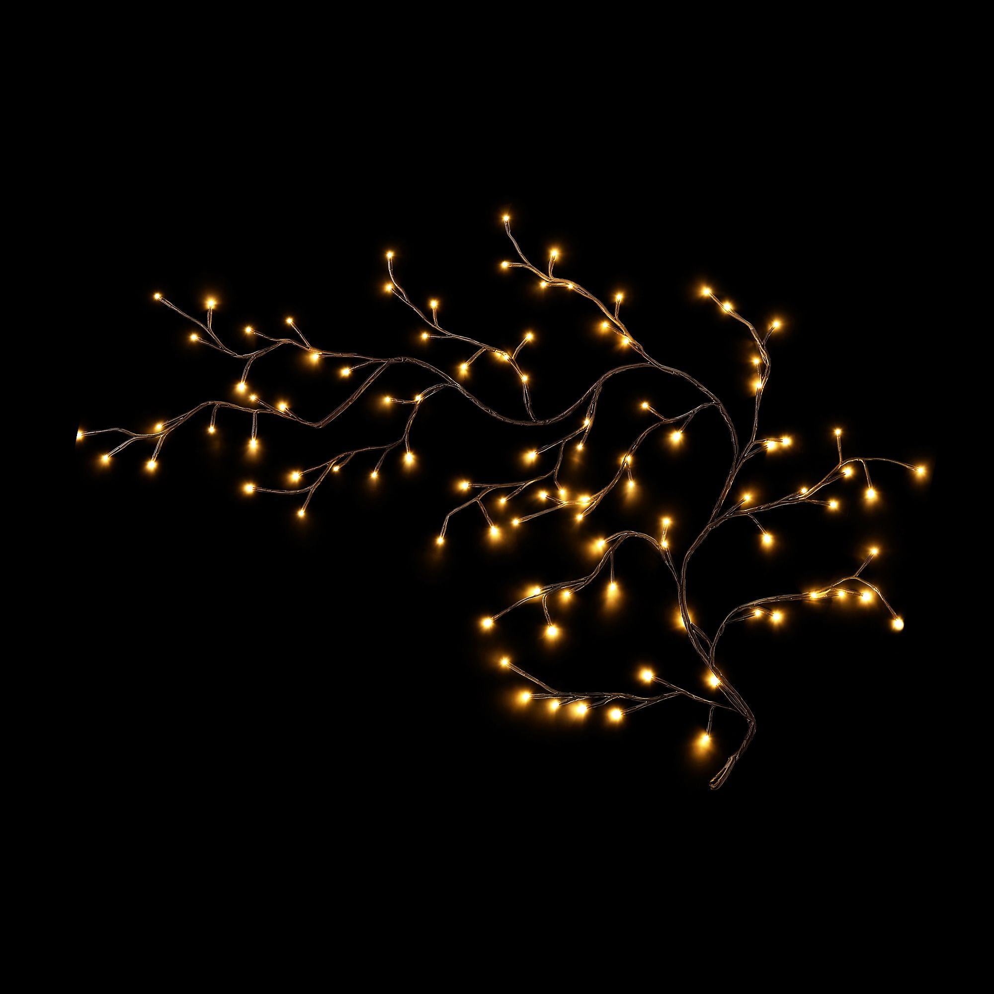 Jingle Jollys Christmas Willow Vine Lights Branch LED Fairy Wall 1.8m Warm White