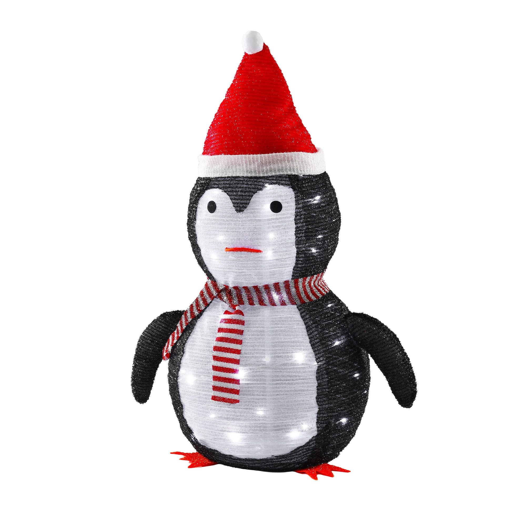 Jingle Jollys Christmas Penguin Light LED Decoration Pop Up Display 70cm