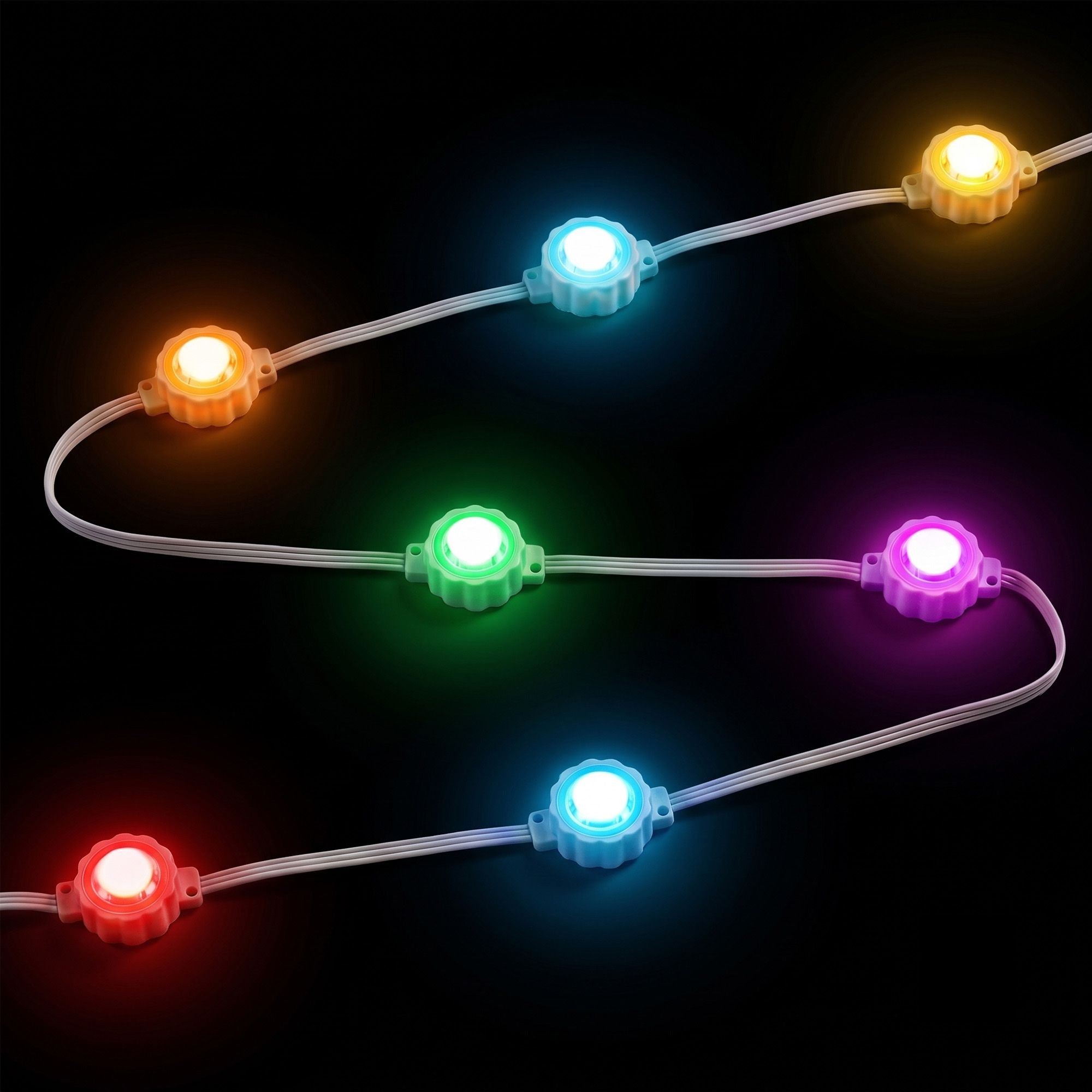 Jingle Jollys 30M Christmas Outdoor Lights Smart Eaves String App Control 72LED