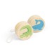 Wooden Wildlife Animal Yo-Yo Toy Set for Kids with FSC Certified Wood - Display Pack of 12