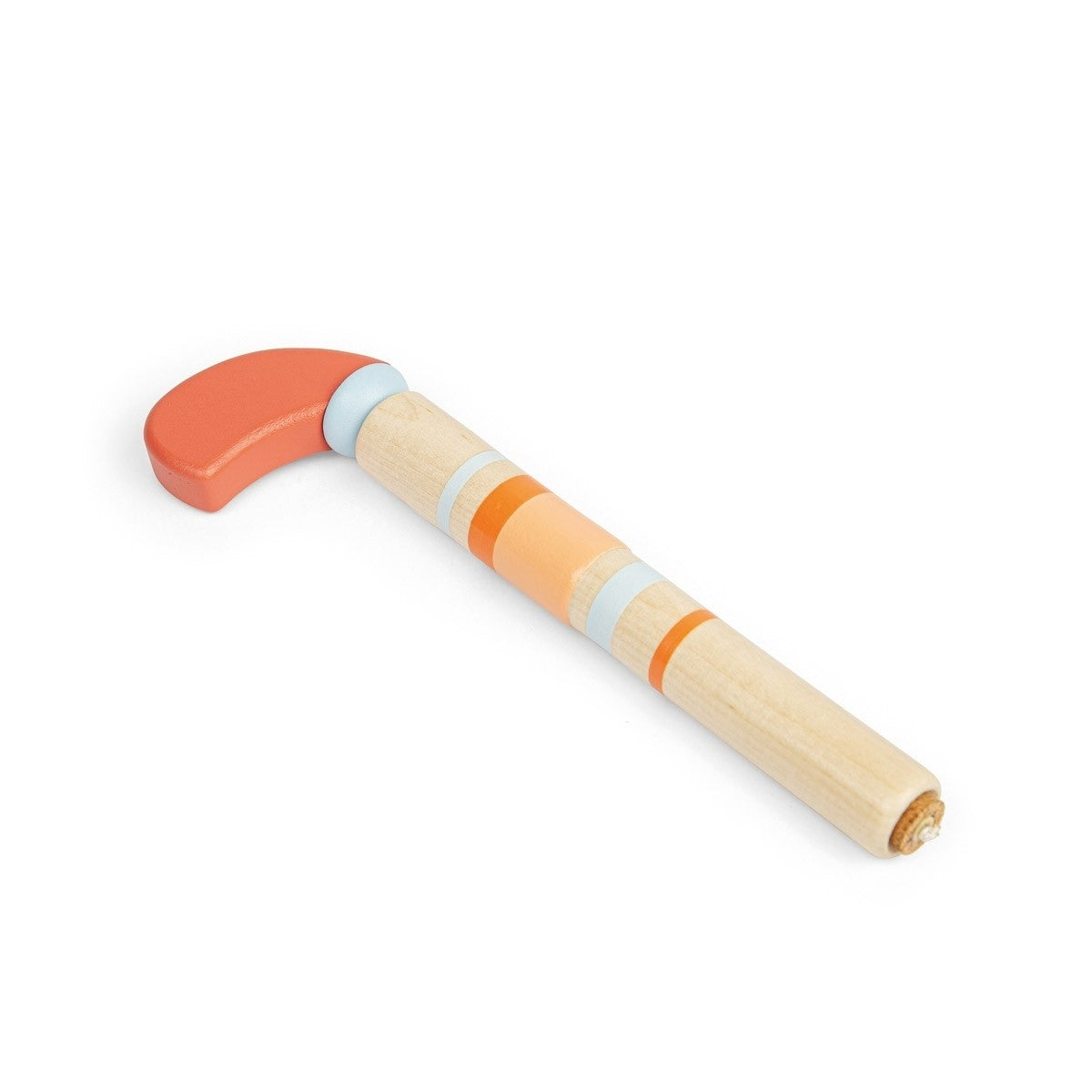 Wooden Pop Gun Toy for Kids with Cork Launch Action - Assorted Colours Display Pack of 9