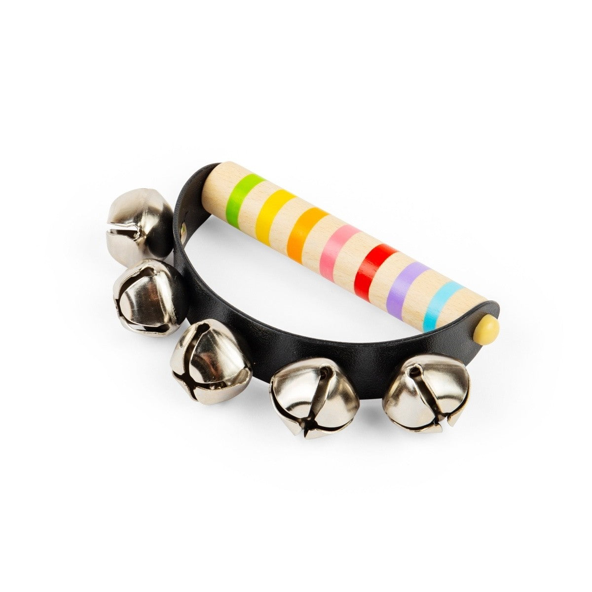 Wooden Hand Bell Musical Toy for Kids - Display Pack of 12