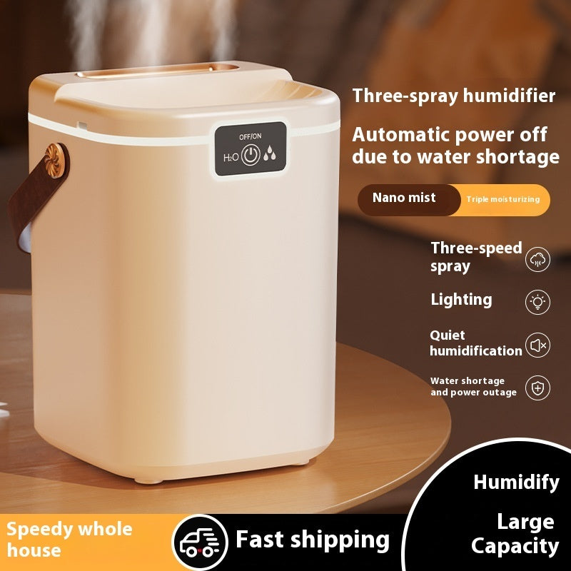 Bedroom Humidifier for Household Use – Large Spray Volume and Purified Air
