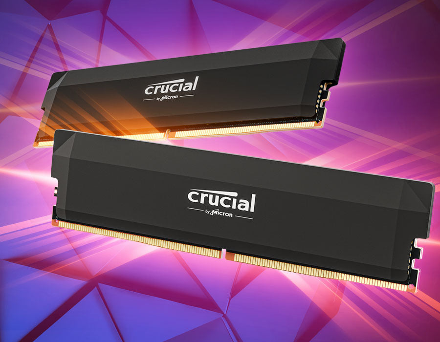 Crucial Pro 32GB (2x16GB) DDR5-6000 UDIMM Overclocking Memory Kit
