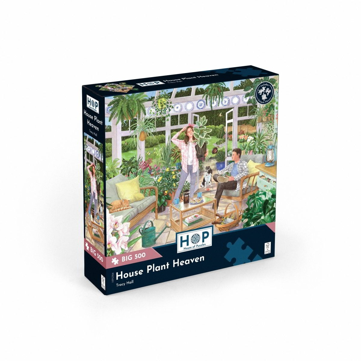 House Plant Heaven Big 500 Piece Jigsaw Puzzle