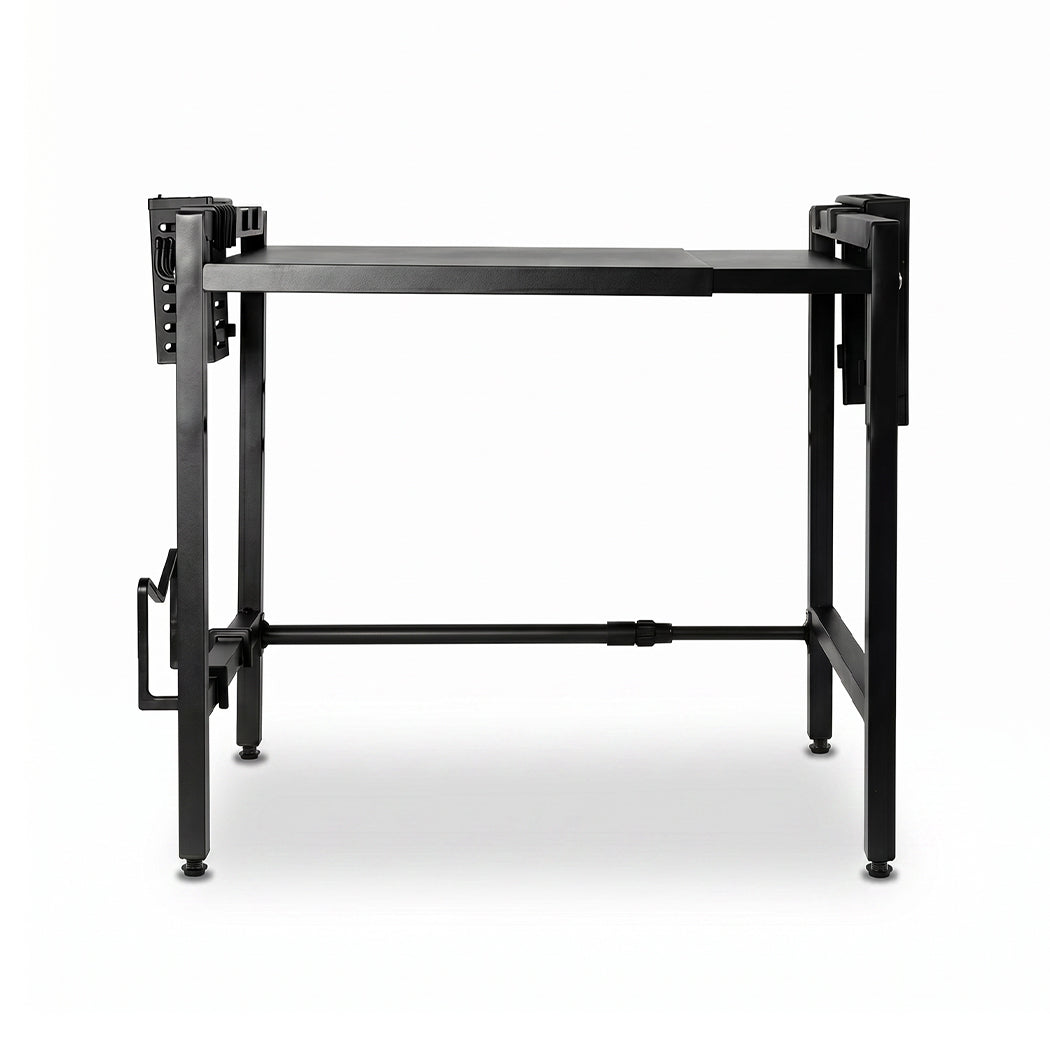 Toque Microwave Oven Rack Stand Adjustable Expandable Shelf Countertop Organizer-2072893579621175296