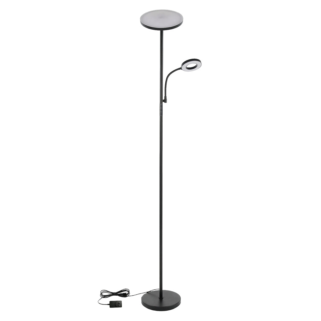 Emitto Modern Floor Lamp 2-in-1 Adjustable Reading Light Remote Control Timer-2061251865517101056