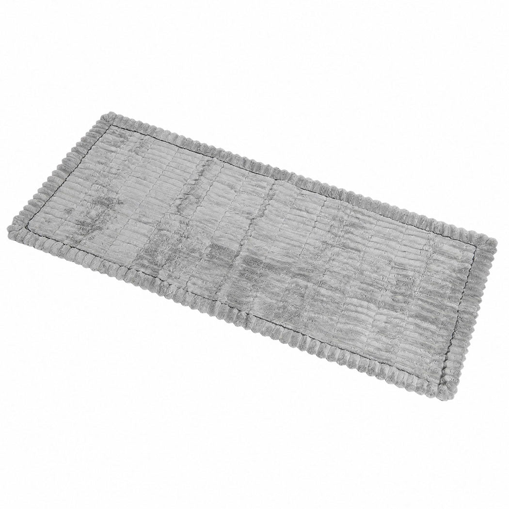 Marlow Sofa Cover  Lounge Plush Pet Couch Cover Non-Slip Light Grey 70x180cm-2072893570074939392