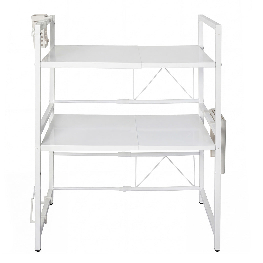 Toque Microwave Shelf 3 Tier Adjustable Oven Storage Rack Stand Holder Kitchen-2061251871296851969