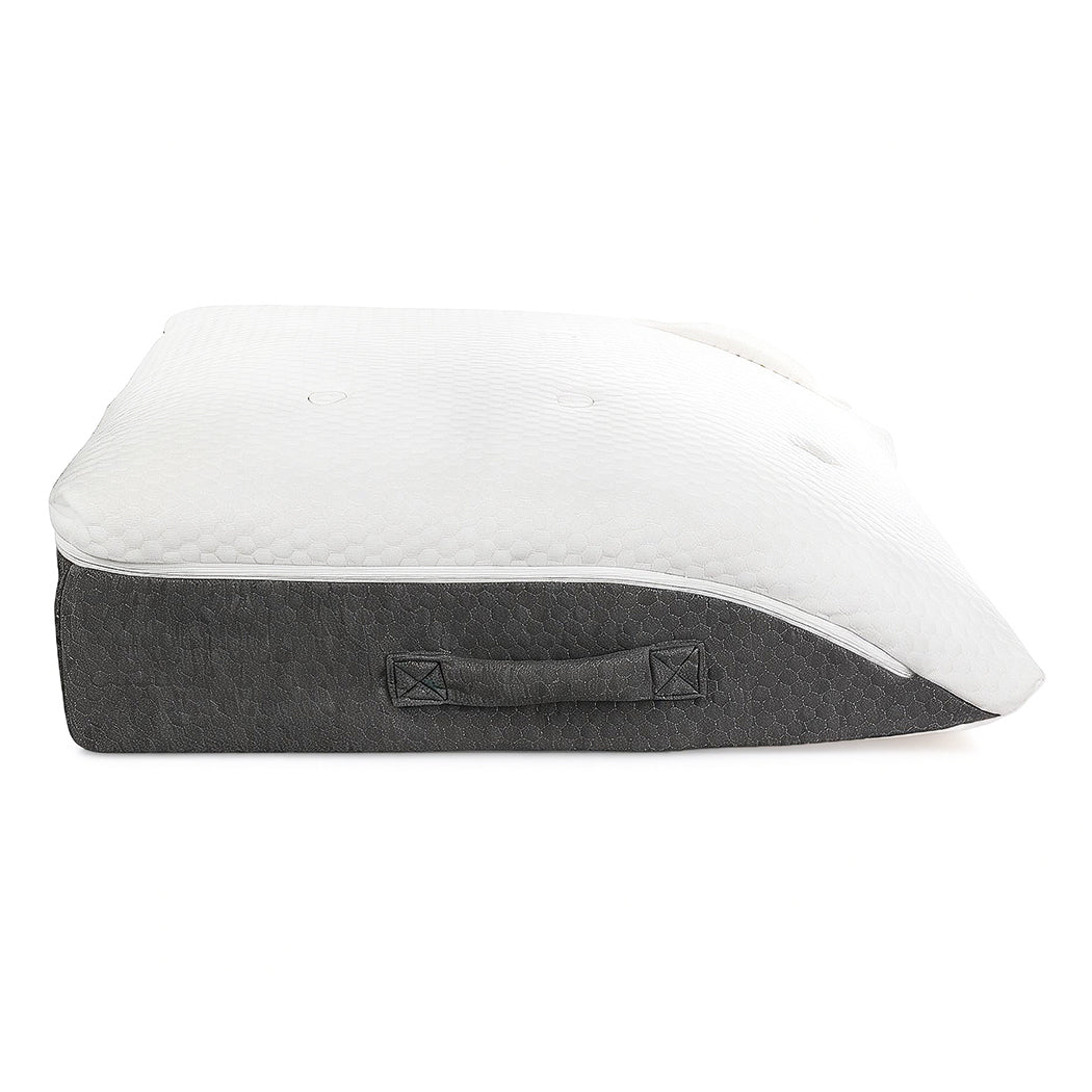 Dreamz Memory Foam Leg Elevation Pillow Bed Wedge Improve Circulation Support-2065254292767510529