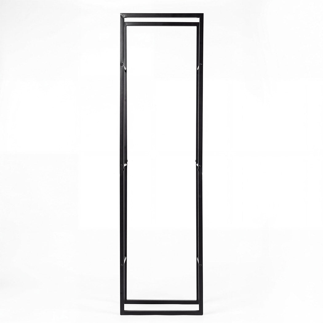 Levede Firewood Rack Steel Outdoor Storage Log Holder Fireplace 40 x 25 x 150cm-2072893555260657665