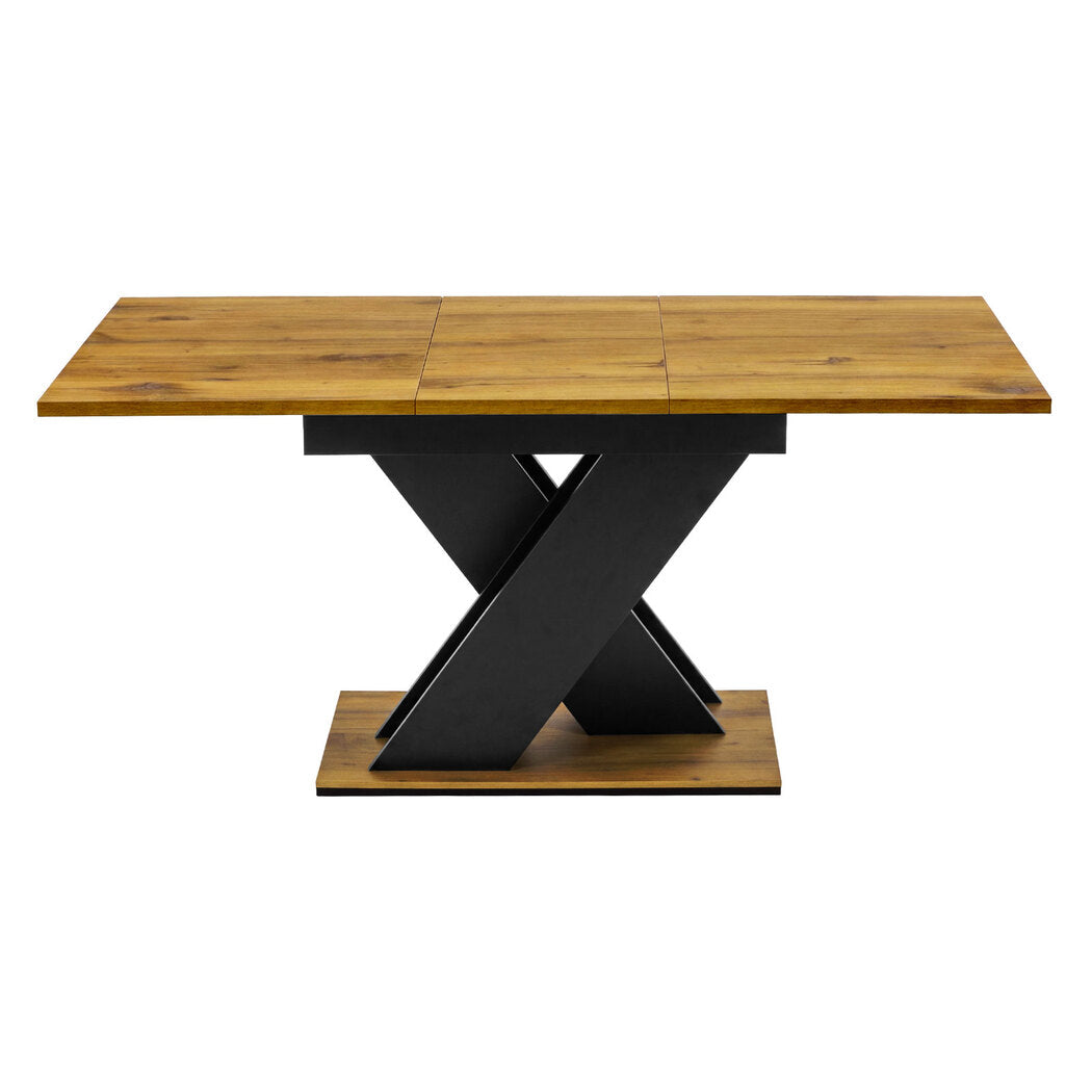 Levede Dining Table Extendable 120cm-160cm 6 People Rectangular Dining Room-2072893553788456961