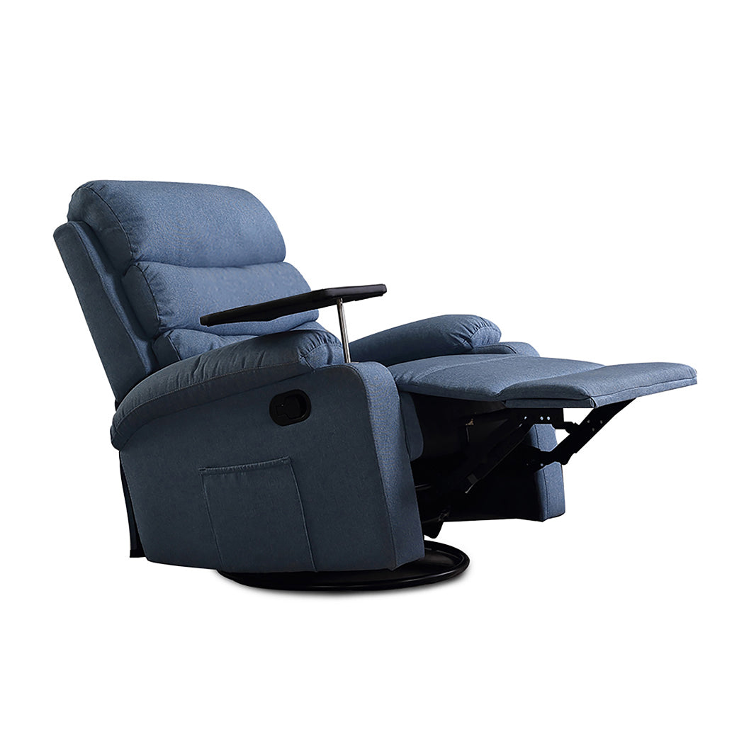 Levede Massage Chair Recliner Chairs Blue-2065254537299628033