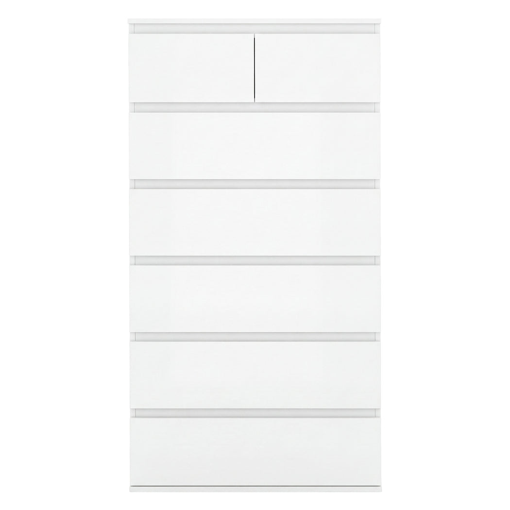 Levede Tall Storage Cabinet 7 Drawer Dresser Bedroom Storage Cupboard Tallboy-2061251857237544961