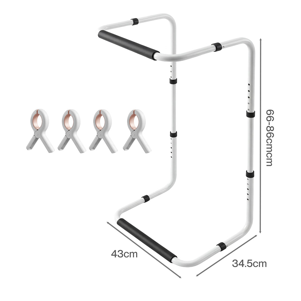 Levede Bed Blanket Lifter for Feet Knee Ankle Cradle 66-86cm Adjustable Height-2050059006659137538
