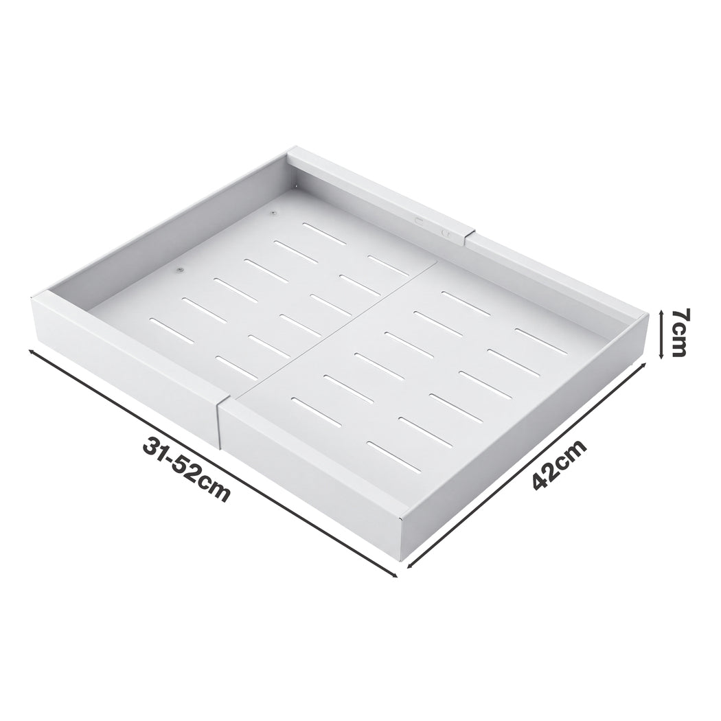 Toque Cabinet Organizer Drawer Shelf Pull Out 2Pcs Width-adjustable Kitchen-2050059015777554434