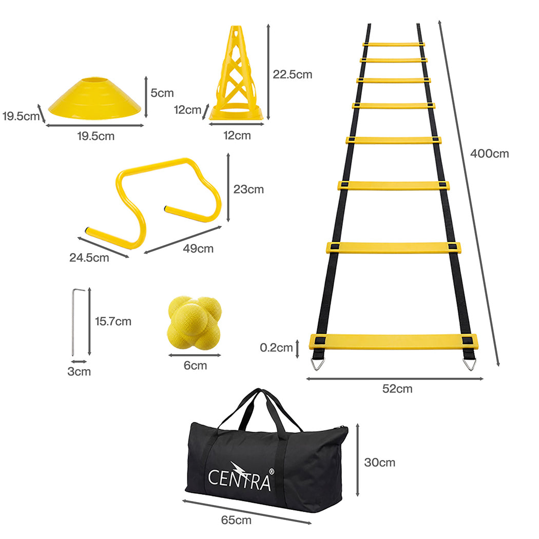 Centra 39Pcs Speed Agility Training Set Soccer Training Equipment Workout-2065254309746053122