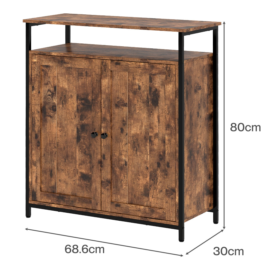 Levede Storage Cabinet Multipurpose Organiser Cupboard Adjustable Shelves-2065254300464058370