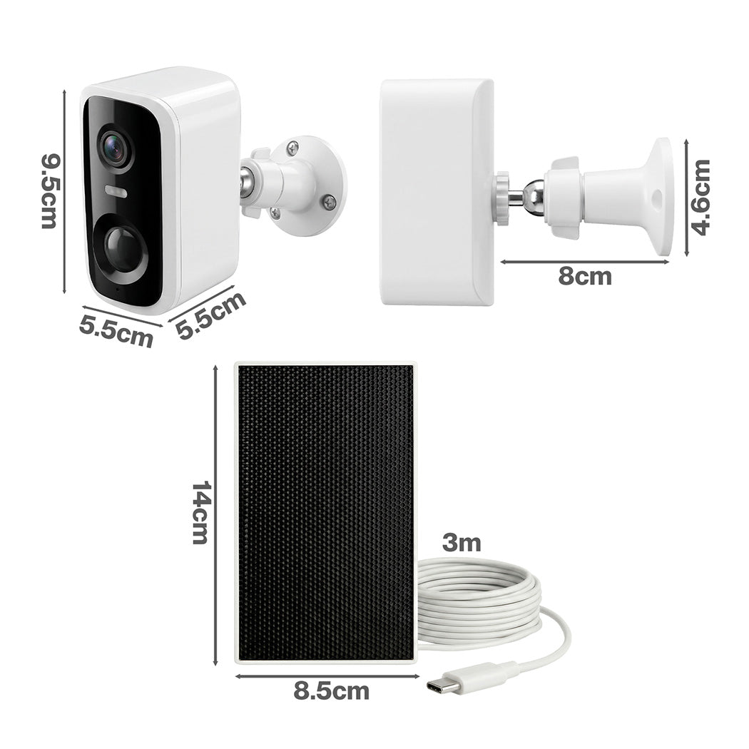 Spector 2K Wireless Security Camera IP65 Alexa 4MP PIR AI Motion Detection Wi-Fi-2061251864938287106