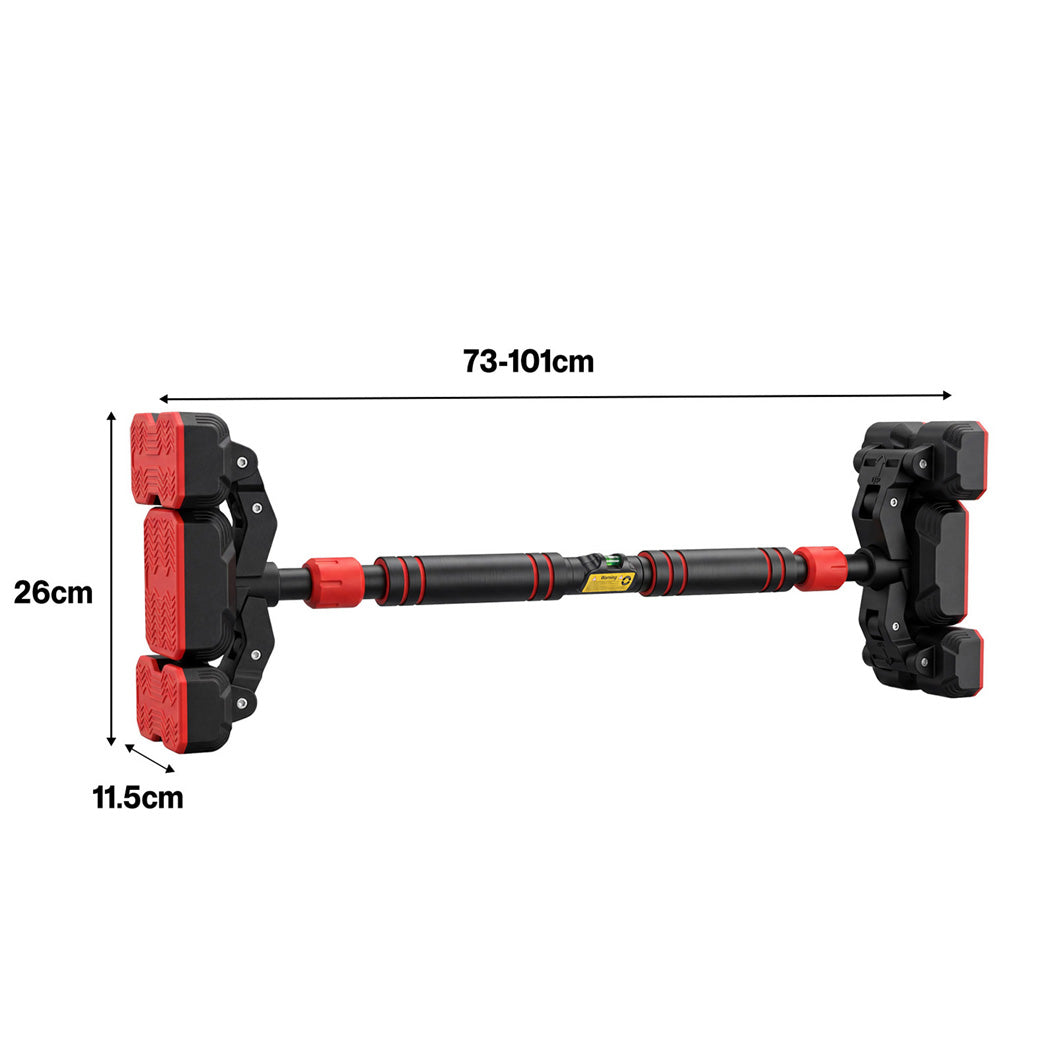 Centra Doorway Pull Up Bar 73-101cm Adjustable Push Up Bar Exercise Home Gym-2065254307485323266